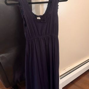 J Crew women navy jersey dress. XS empire waist. So pretty